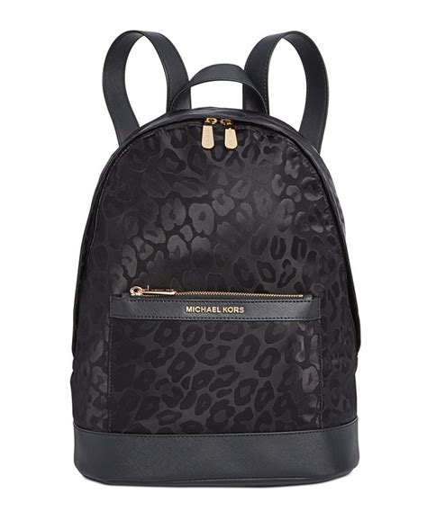 michael kors leopard|michael kors leopard backpack.